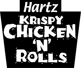 HARTZ KRISPY CHICKEN 'N' ROLLS