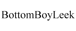 BOTTOMBOYLEEK