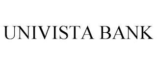 UNIVISTA BANK