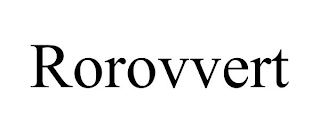 ROROVVERT