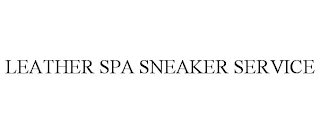 LEATHER SPA SNEAKER SERVICE