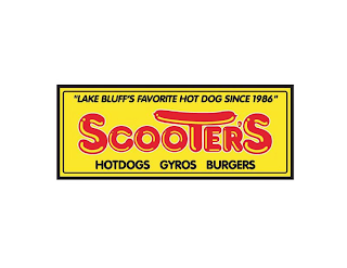 "LAKE BLUFF'S FAVORITE HOT DOG SINCE 1986" SCOOTER'S HOTDOGS GYROS BURGERS