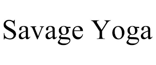 SAVAGE YOGA