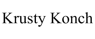 KRUSTY KONCH