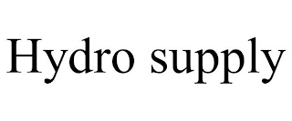 HYDRO SUPPLY