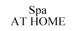 SPA AT HOME