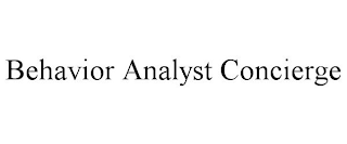 BEHAVIOR ANALYST CONCIERGE