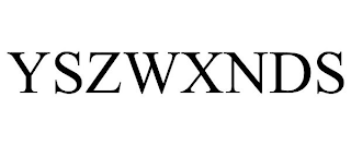 YSZWXNDS