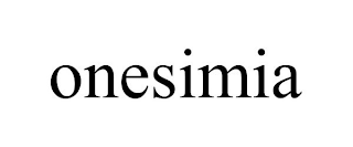 ONESIMIA