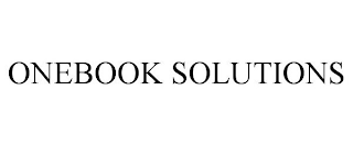 ONEBOOK SOLUTIONS