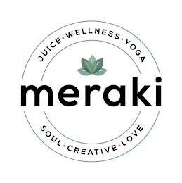 MERAKI JUICE WELLNESS YOGA SOUL CREATIVE LOVE