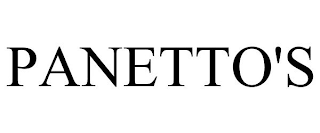 PANETTO'S