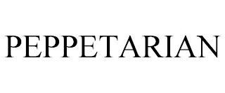 PEPPETARIAN