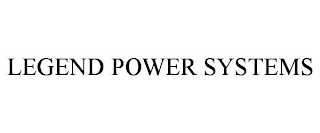 LEGEND POWER SYSTEMS