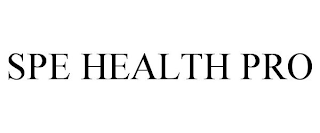 SPE HEALTH PRO