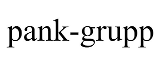 PANK-GRUPP