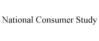 NATIONAL CONSUMER STUDY