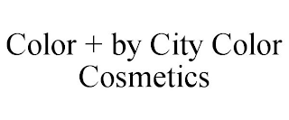 COLOR +BY CITY COLOR COSMETICS