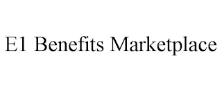 E1 BENEFITS MARKETPLACE