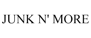 JUNK N' MORE