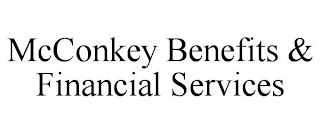 MCCONKEY BENEFITS & FINANCIAL SERVICES