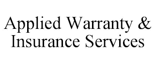 APPLIED WARRANTY & INSURANCE SERVICES