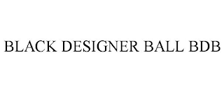 BLACK DESIGNER BALL BDB