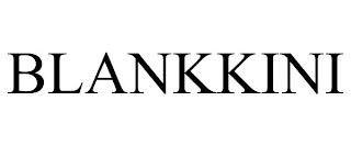 BLANKKINI