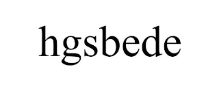 HGSBEDE