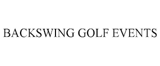 BACKSWING GOLF EVENTS