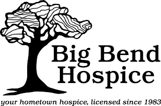 BIG BEND HOSPICE YOUR HOMETOWN HOSPICE, LICENSED SINCE 1983