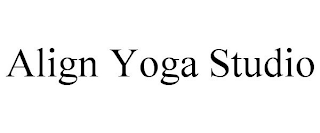 ALIGN YOGA STUDIO