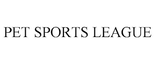 PET SPORTS LEAGUE