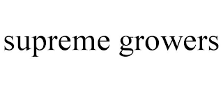 SUPREME GROWERS