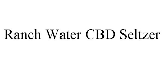 RANCH WATER CBD SELTZER