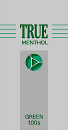 TRUE MENTHOL GREEN 100S