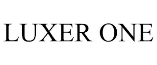 LUXER ONE