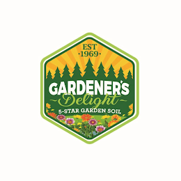 EST · 1969 · GARDENER'S DELIGHT 5-STAR GARDEN SOIL