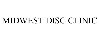 MIDWEST DISC CLINIC