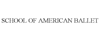 SCHOOL OF AMERICAN BALLET