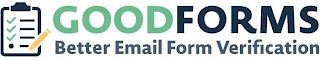 GOODFORMS BETTER EMAIL FORM VERIFICATION