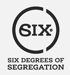 SIX DEGREES OF SEGREGATION