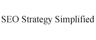 SEO STRATEGY SIMPLIFIED