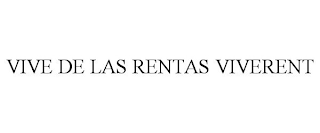 VIVE DE LAS RENTAS VIVERENT