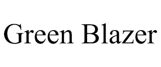 GREEN BLAZER