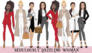 SEDULOUSLY DAZZLING WOMAN