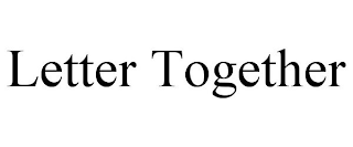 LETTER TOGETHER