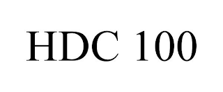 HDC 100