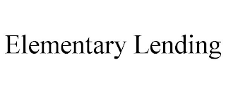 ELEMENTARY LENDING