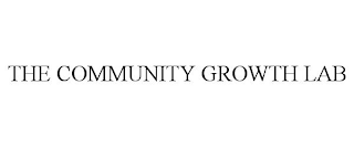 THE COMMUNITY GROWTH LAB